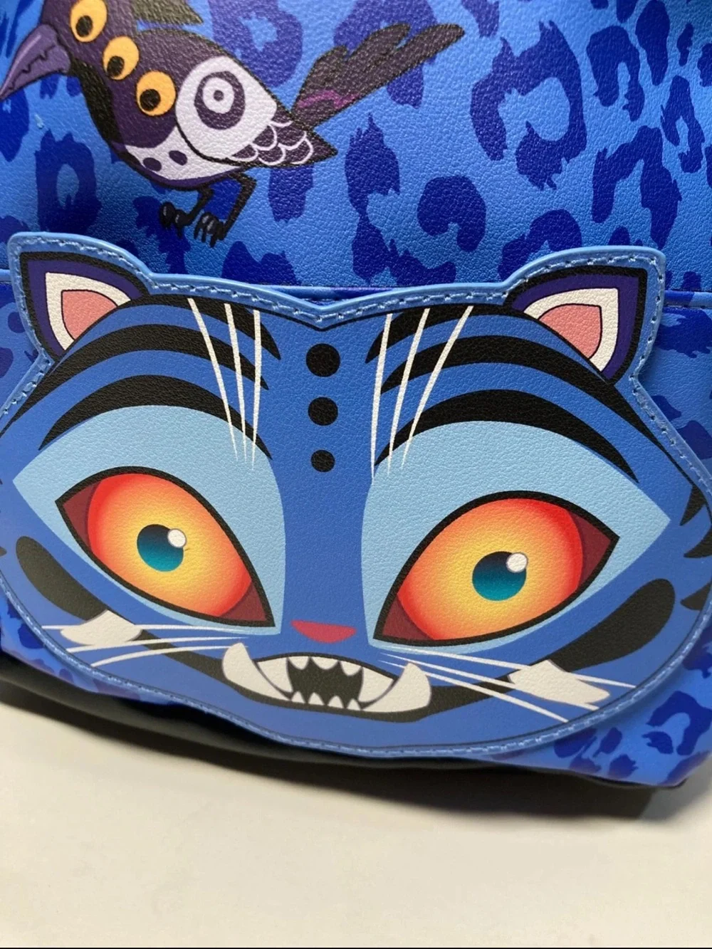 K-POP Demon Hunters Kids Backpack with Cat Face 10” x9”